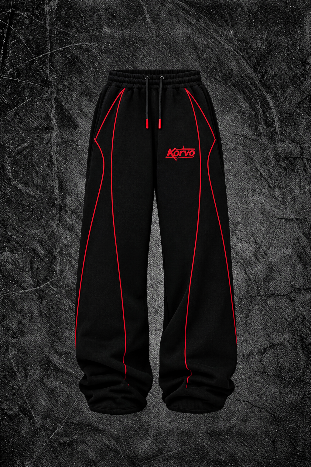 red korvo joggers