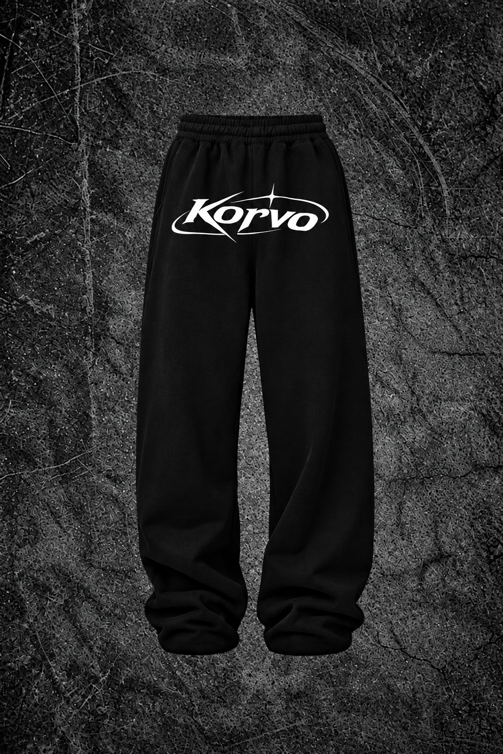 white korvo joggers