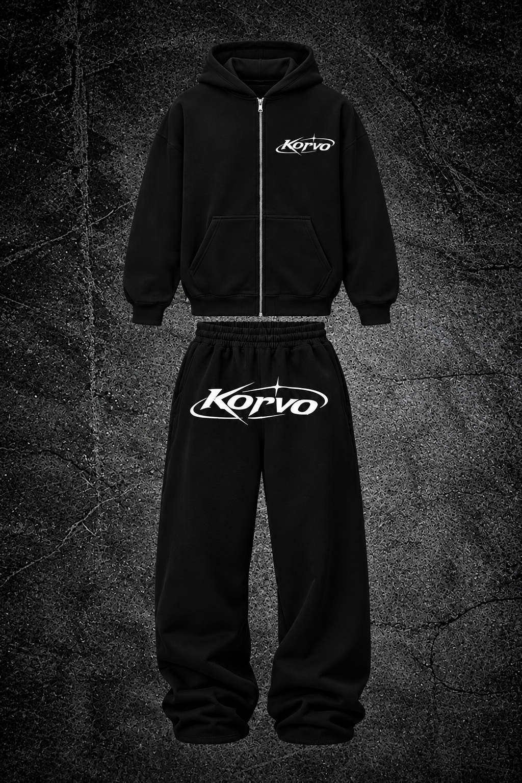 Black Korvo 2 Piece